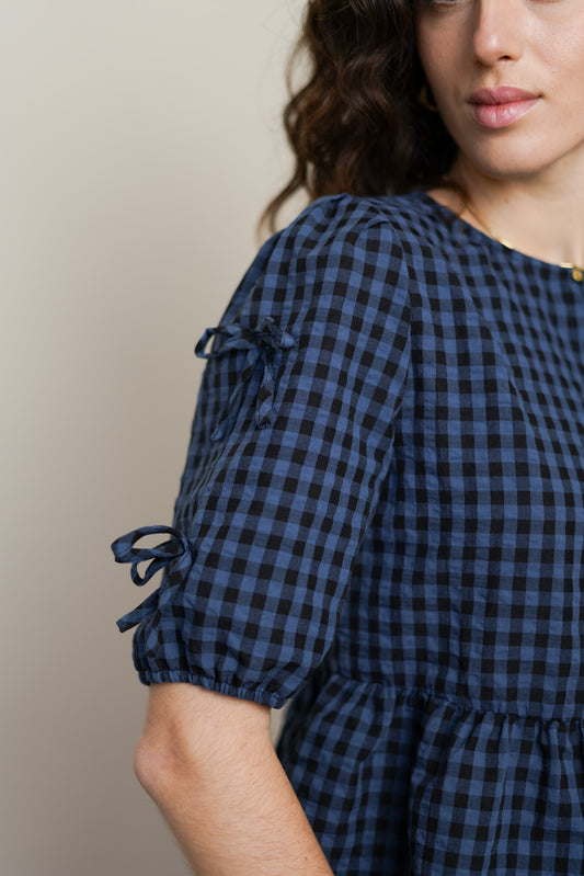 CHLOÉ GINGHAM BLOUSE