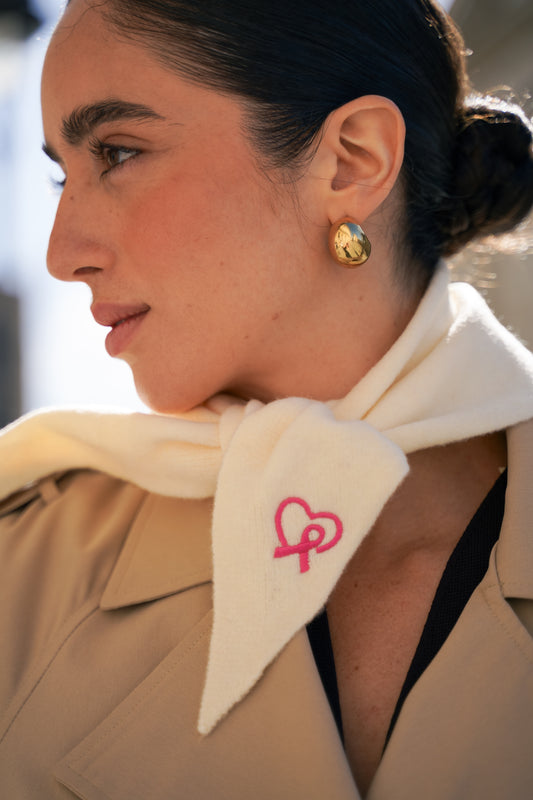 FOULARD OCTOBRE ROSE