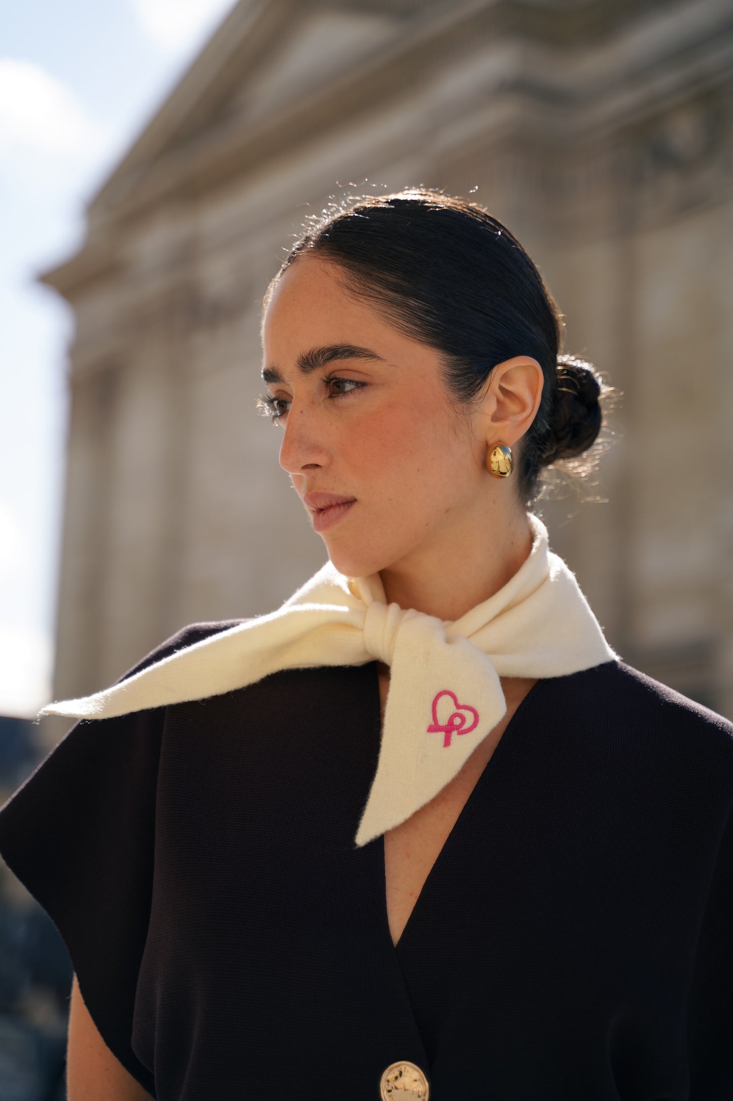 FOULARD OCTOBRE ROSE