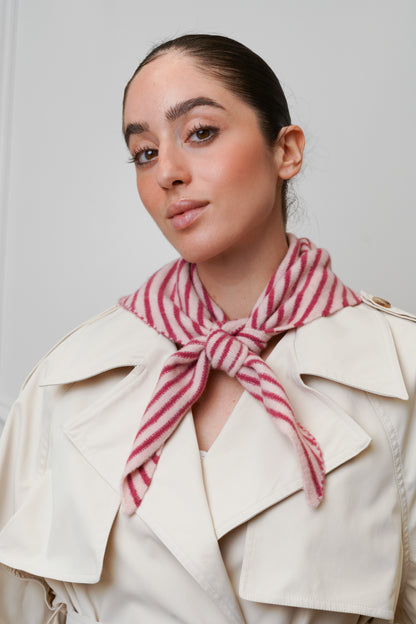 SMALL STRIPED SCARF