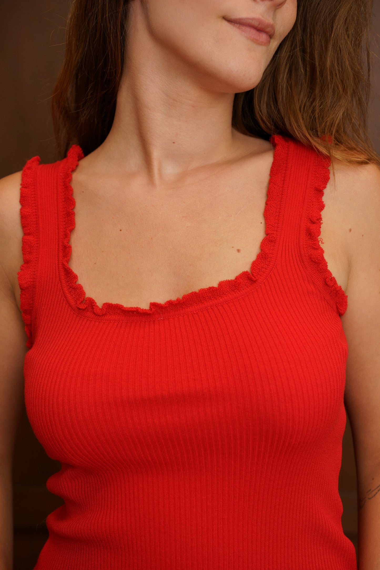 Mesh tank top