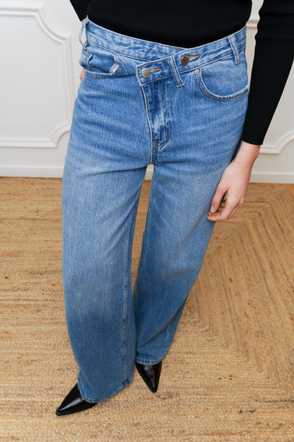 JAMES DOUBLE-BUTTON JEANS