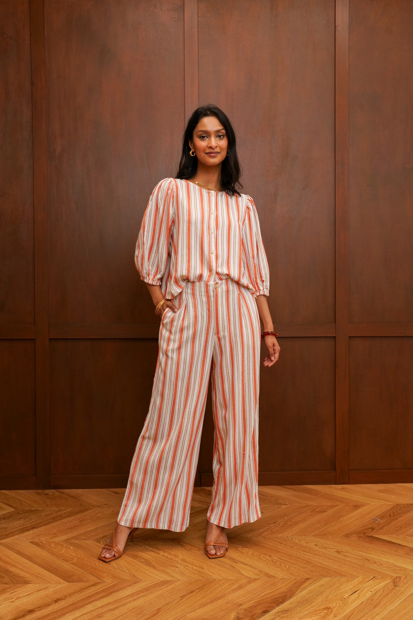 KALI STRIPED TROUSERS