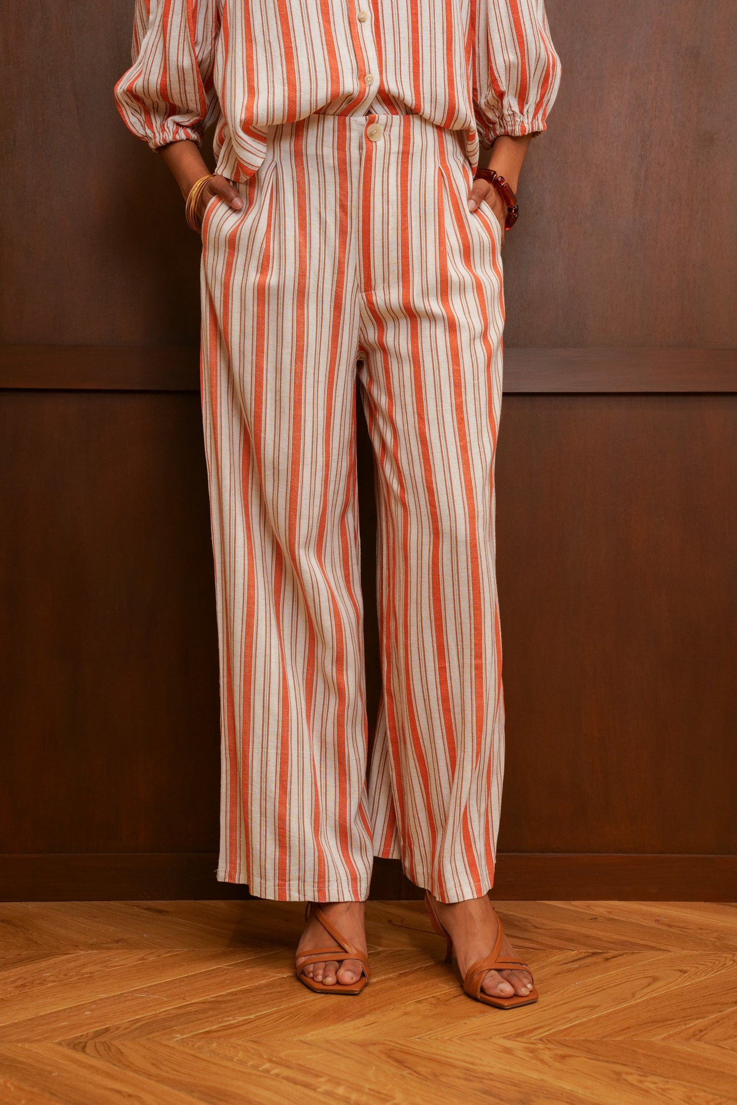 KALI STRIPED TROUSERS