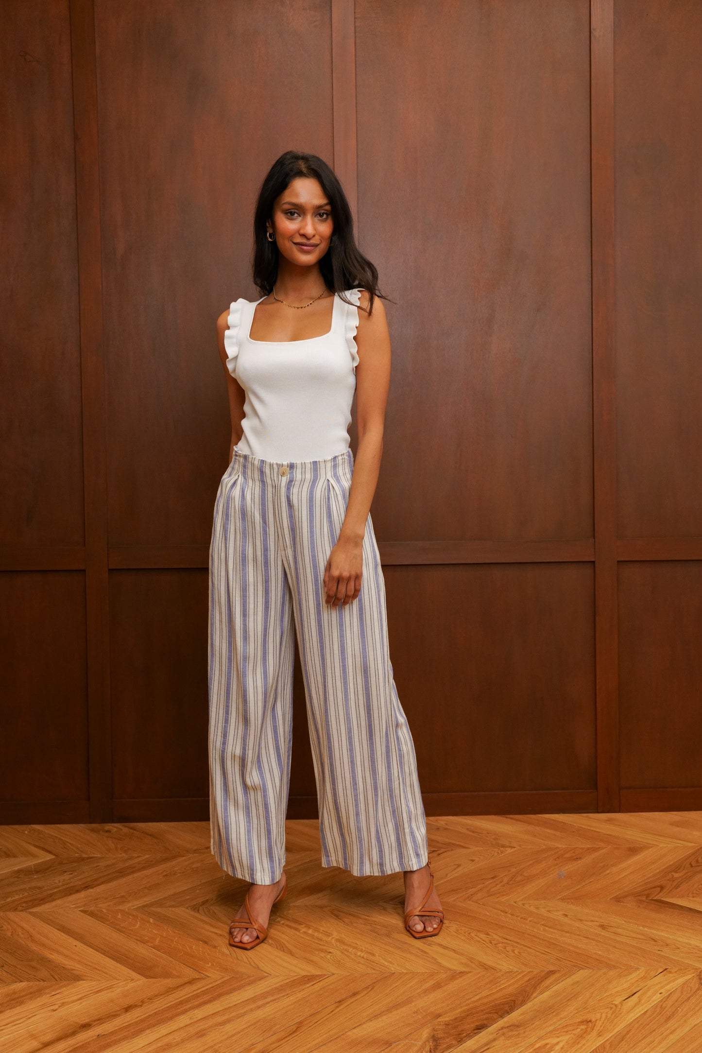 KALI STRIPED TROUSERS