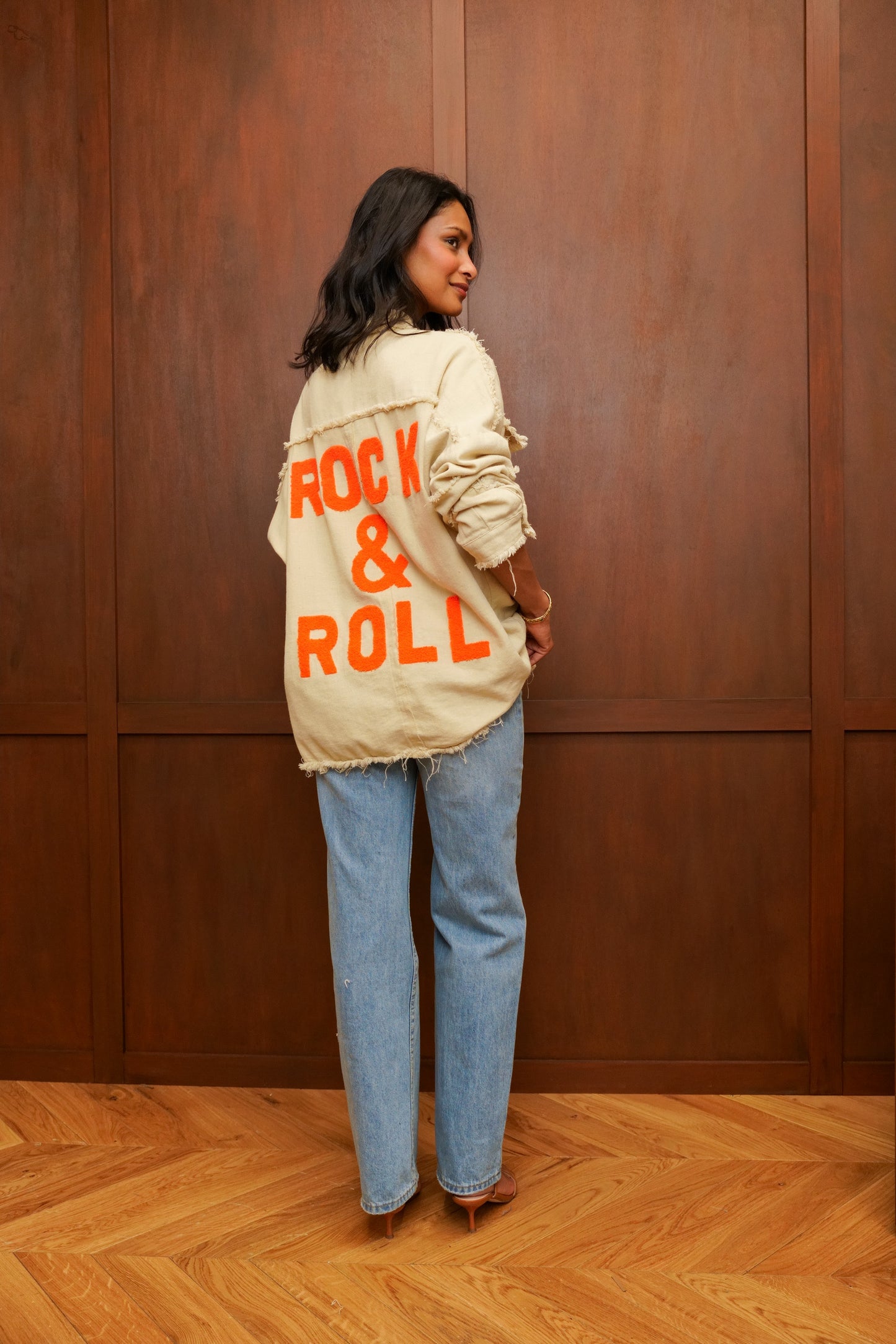 VESTE OVERSIZE "ROCK&ROLL"