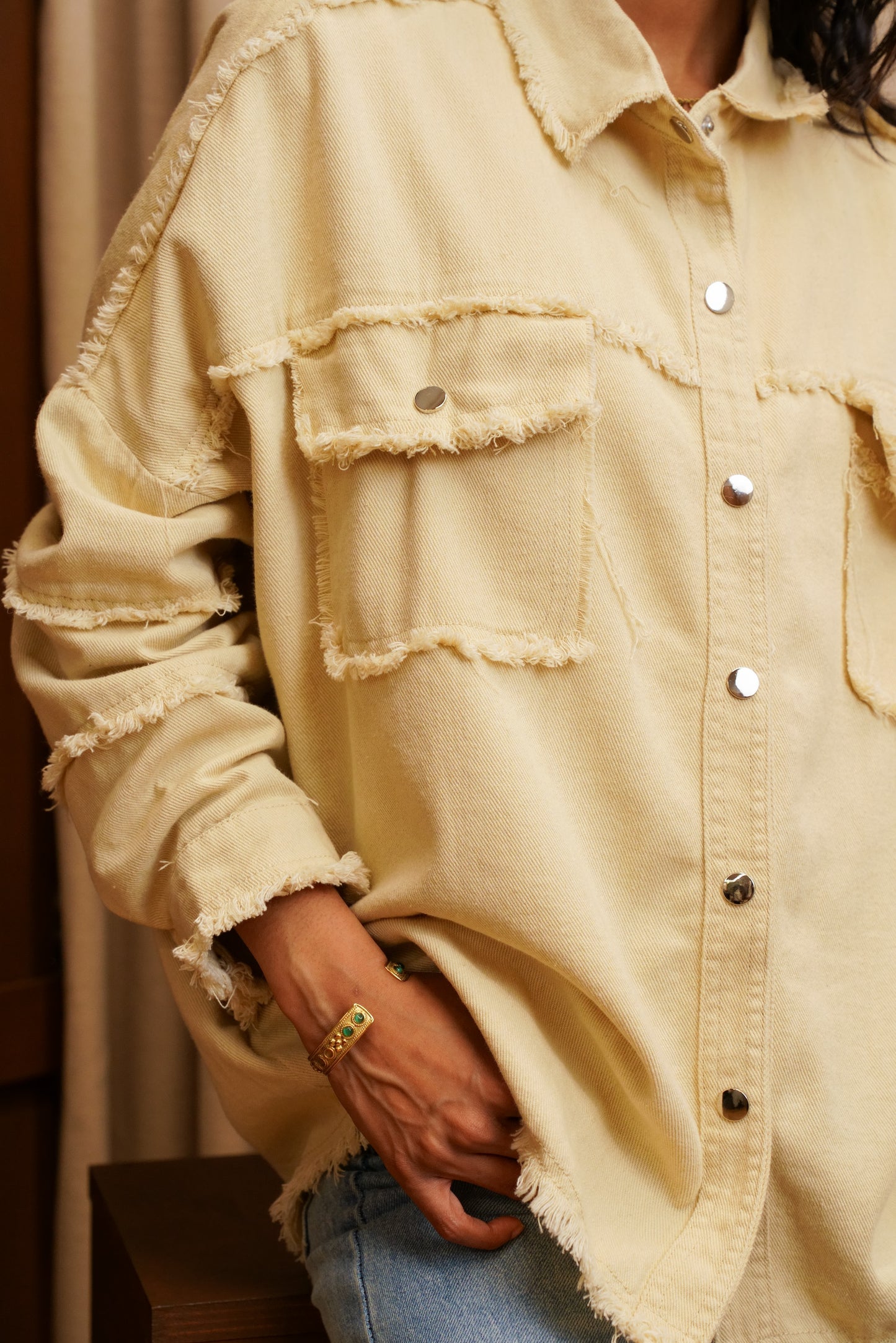VESTE OVERSIZE "ROCK&ROLL"