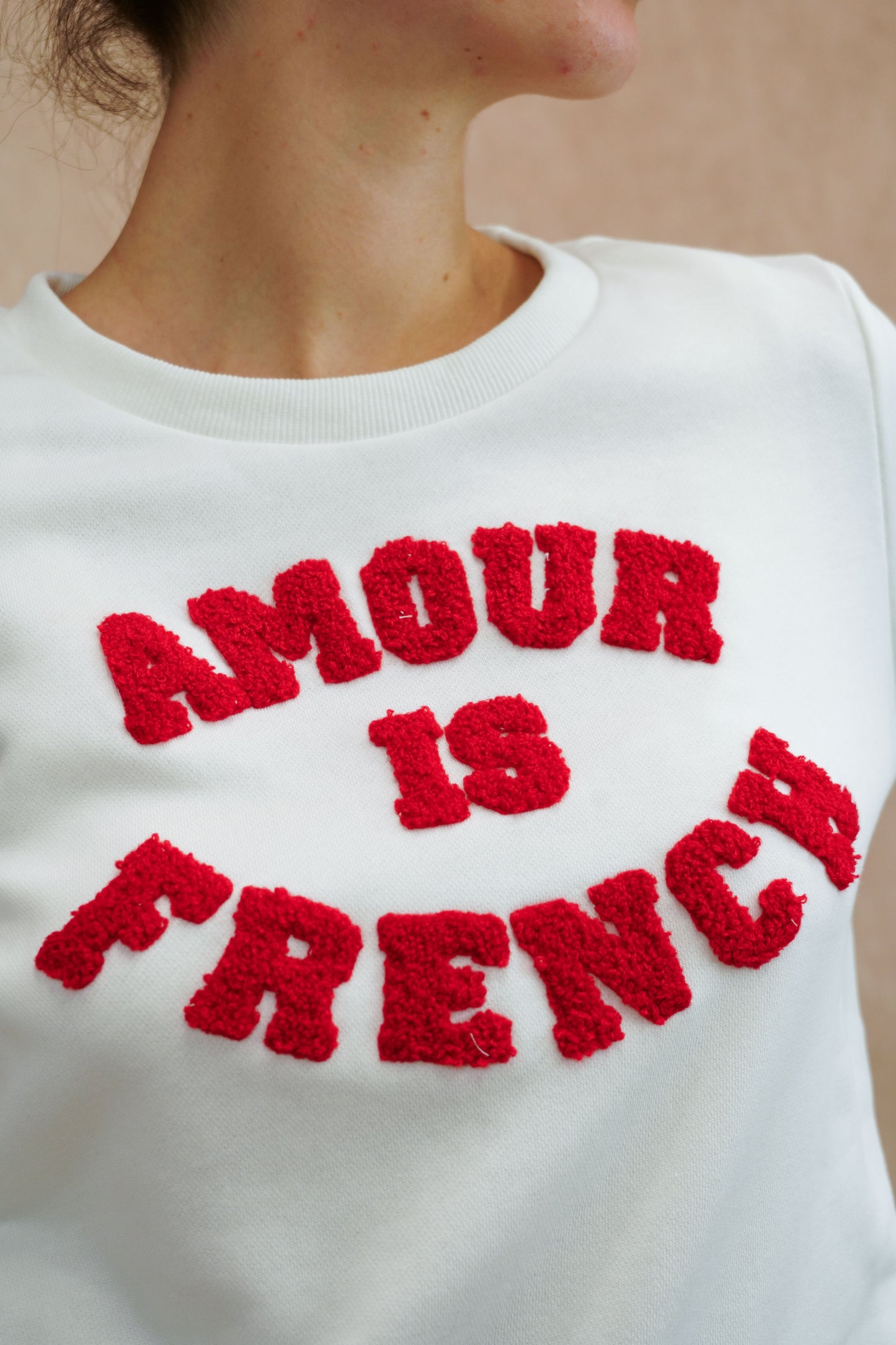 Sweat "AMOUR IS FRENCH"