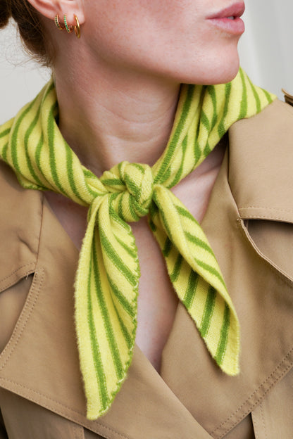 SMALL STRIPED SCARF