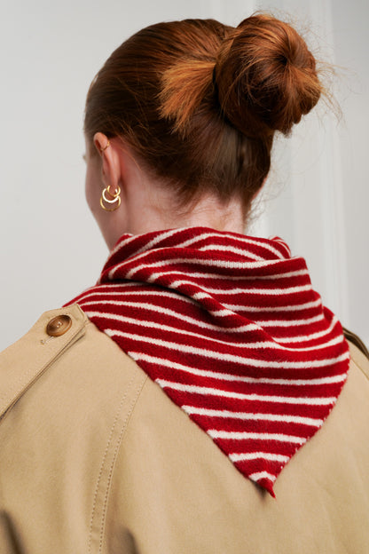 SMALL STRIPED SCARF