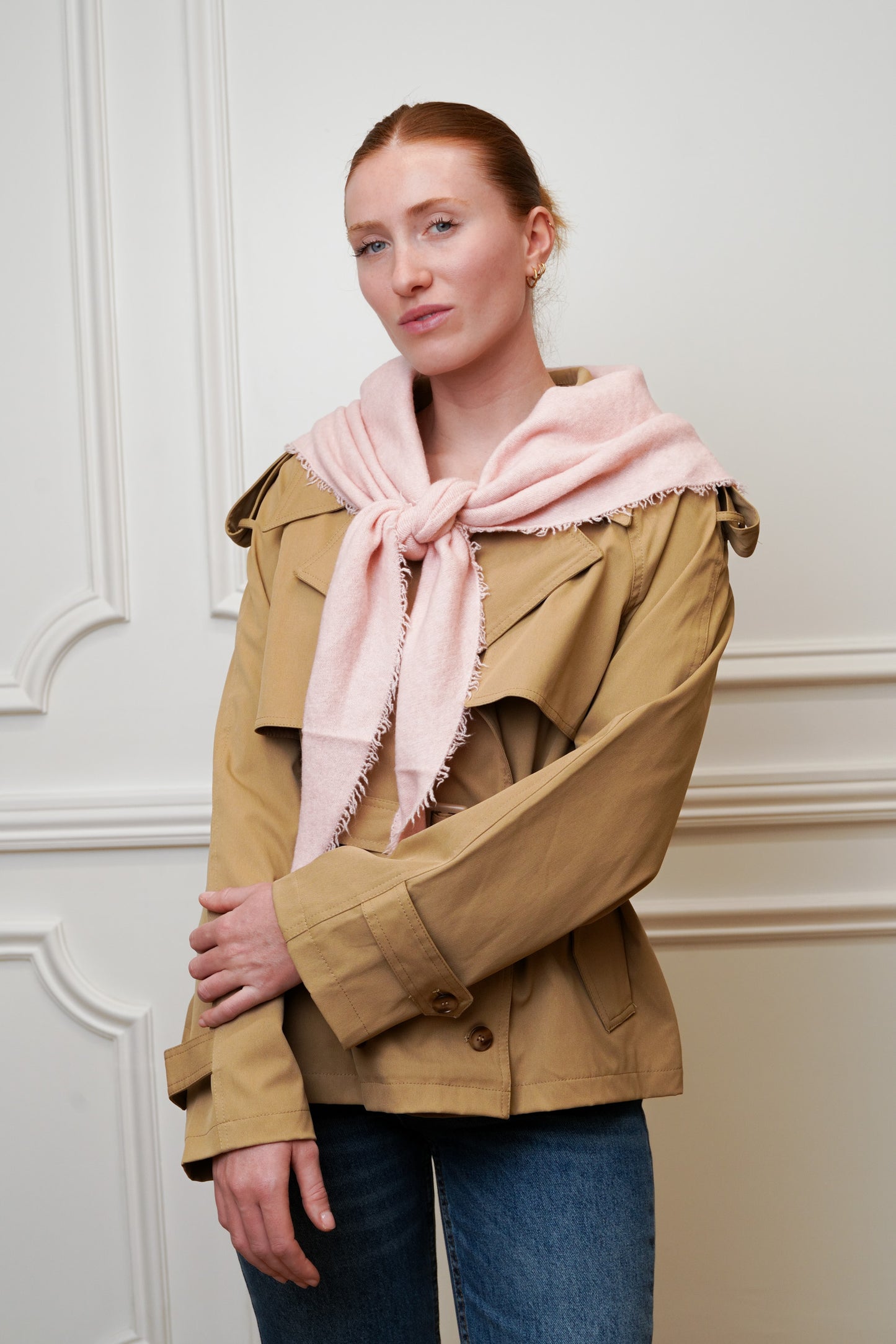 GRAND FOULARD EN MAILLE