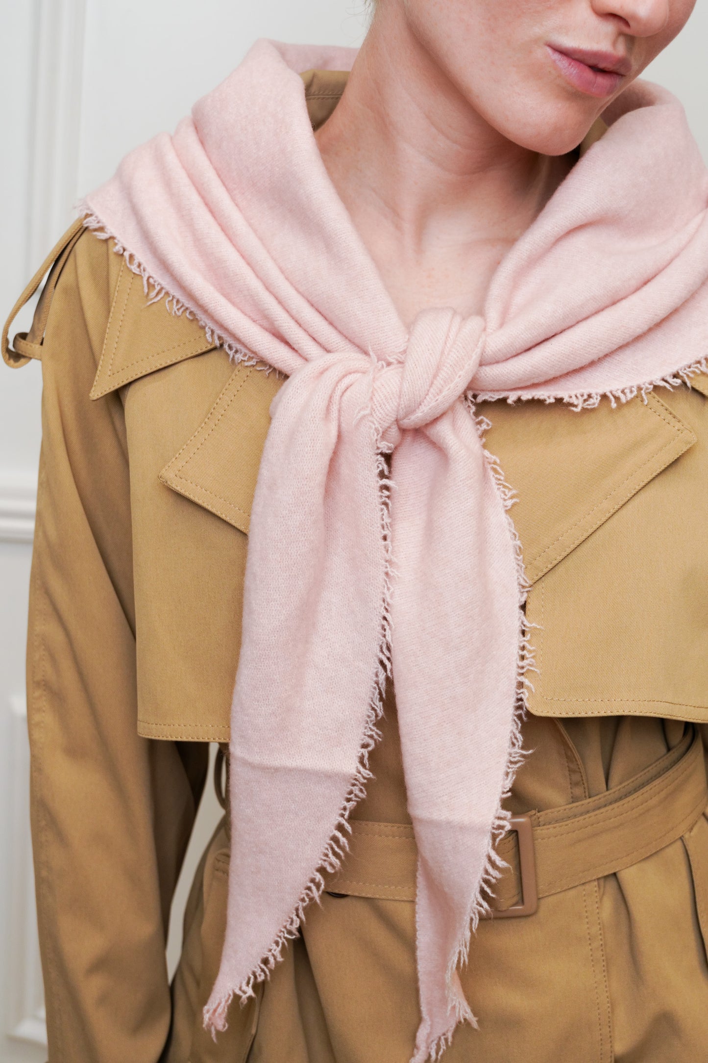 GRAND FOULARD EN MAILLE