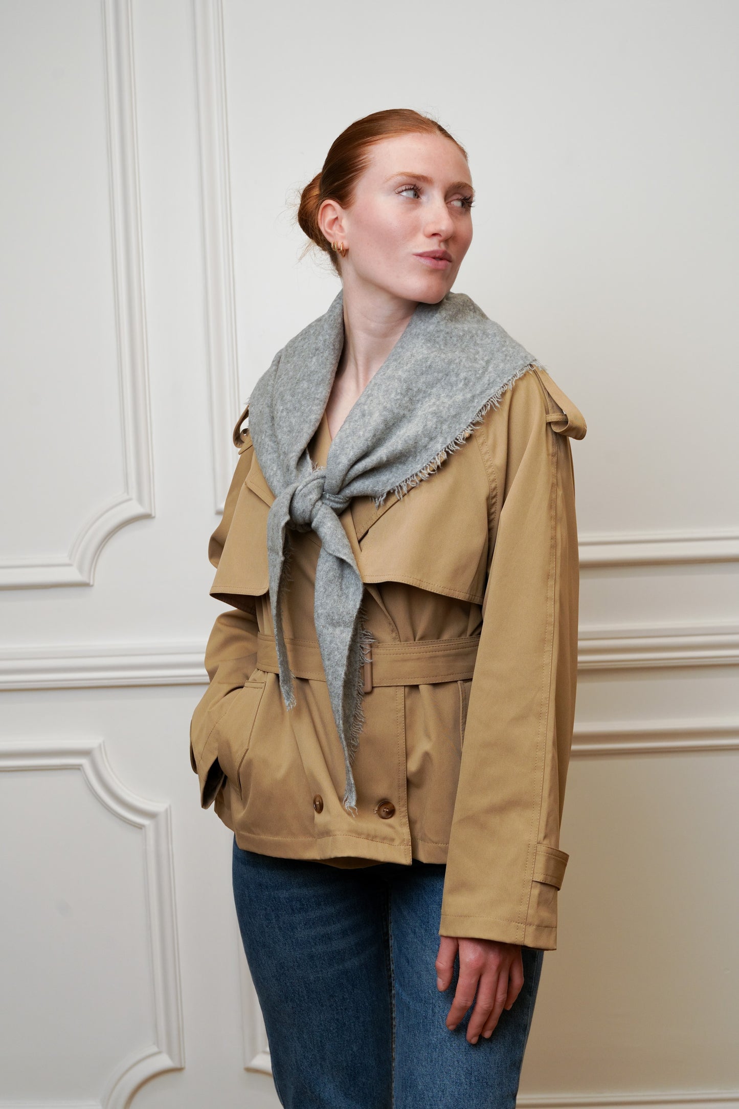 GRAND FOULARD EN MAILLE