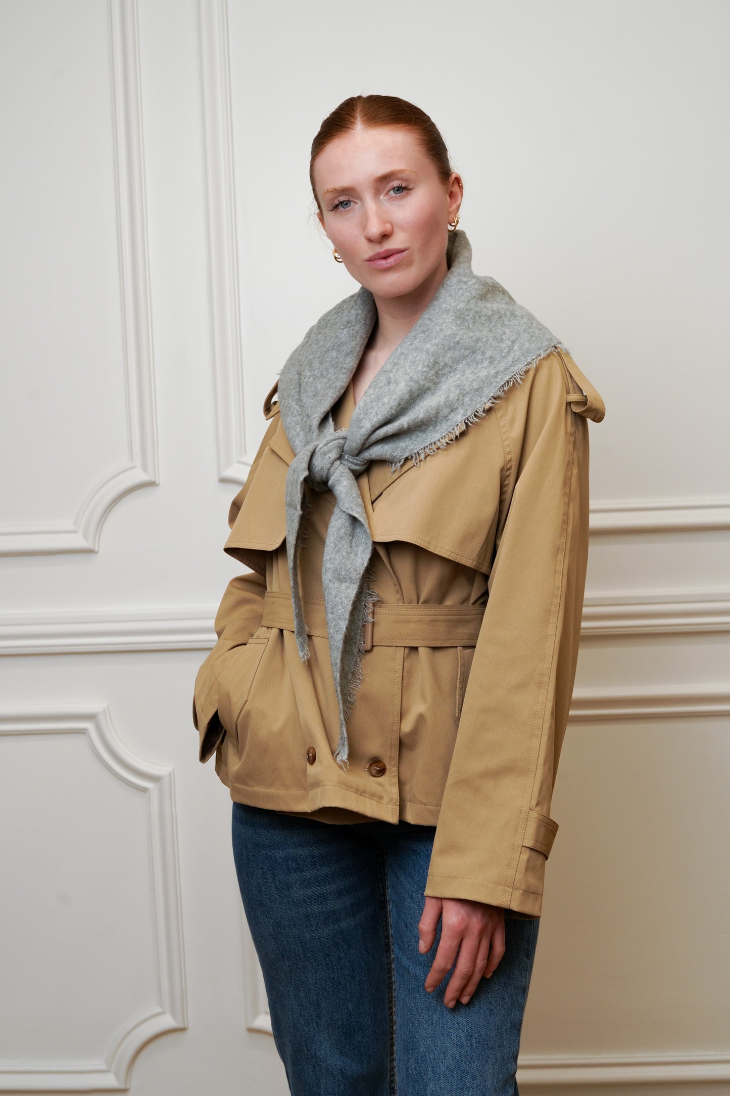 GRAND FOULARD EN MAILLE