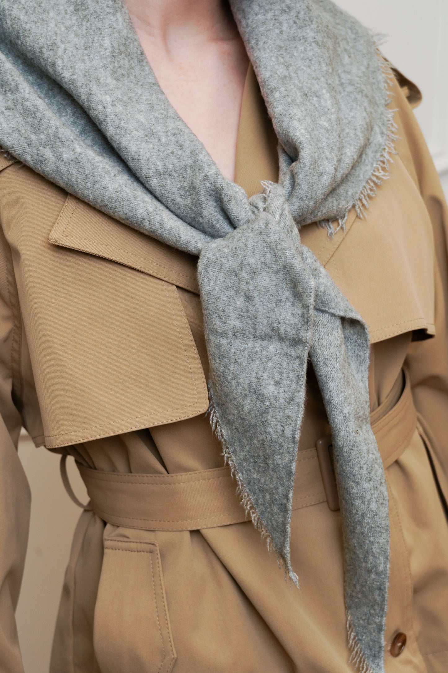 GRAND FOULARD EN MAILLE