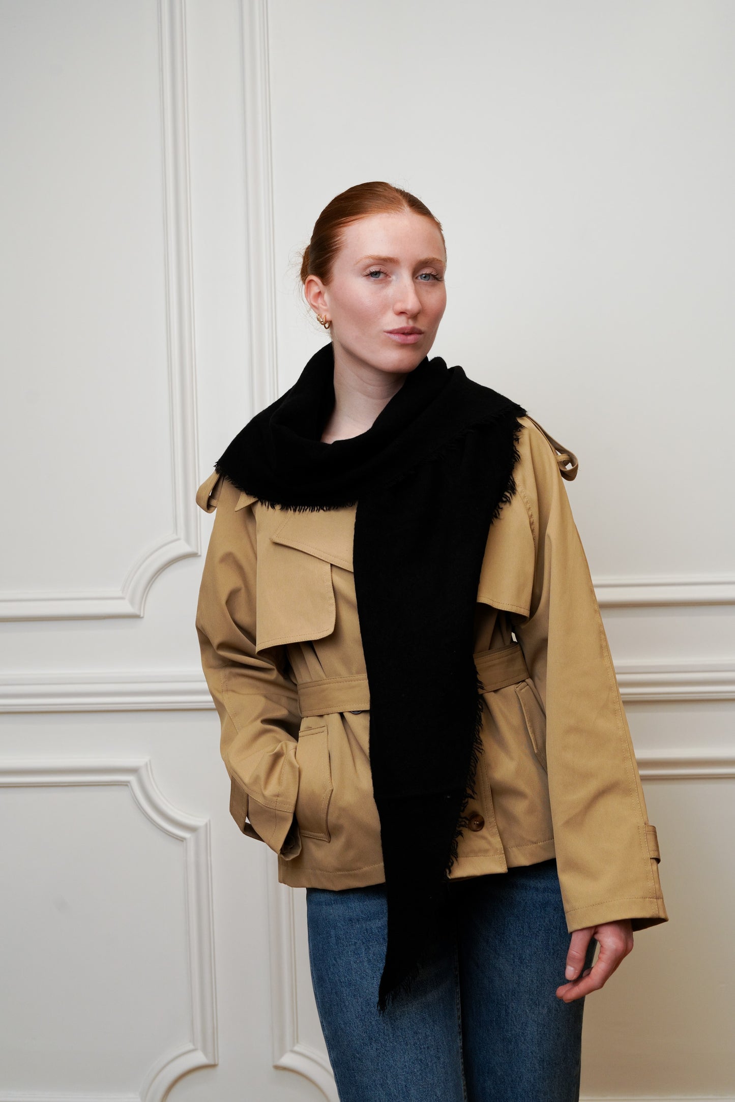 GRAND FOULARD EN MAILLE