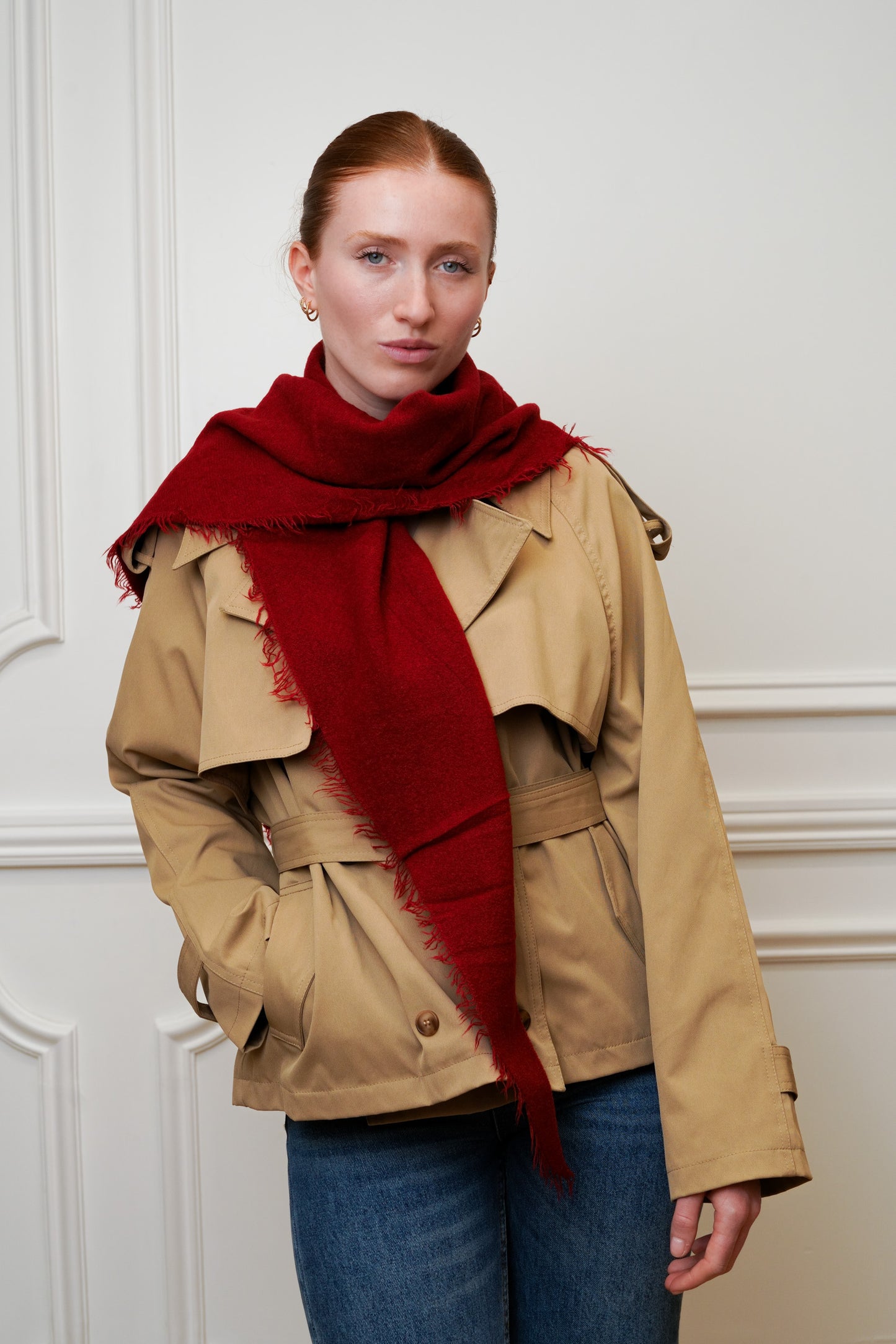 GRAND FOULARD EN MAILLE