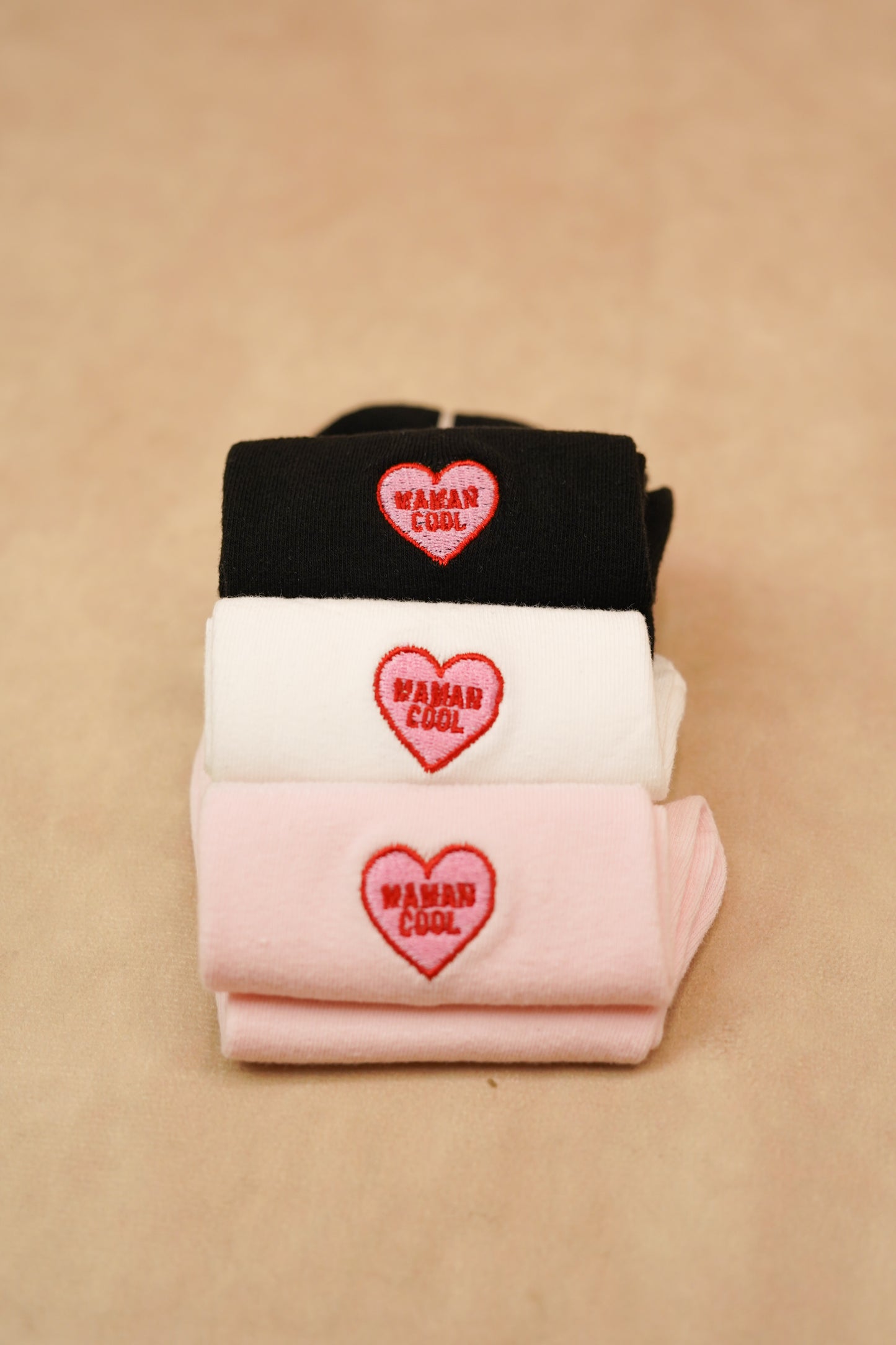 Chaussettes "Maman cool" Blanc