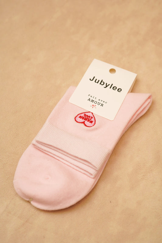"COOL MOM" ​​WHITE SOCKS