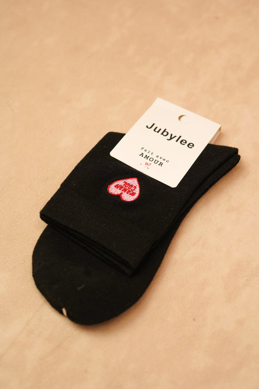 "COOL MOM" ​​WHITE SOCKS