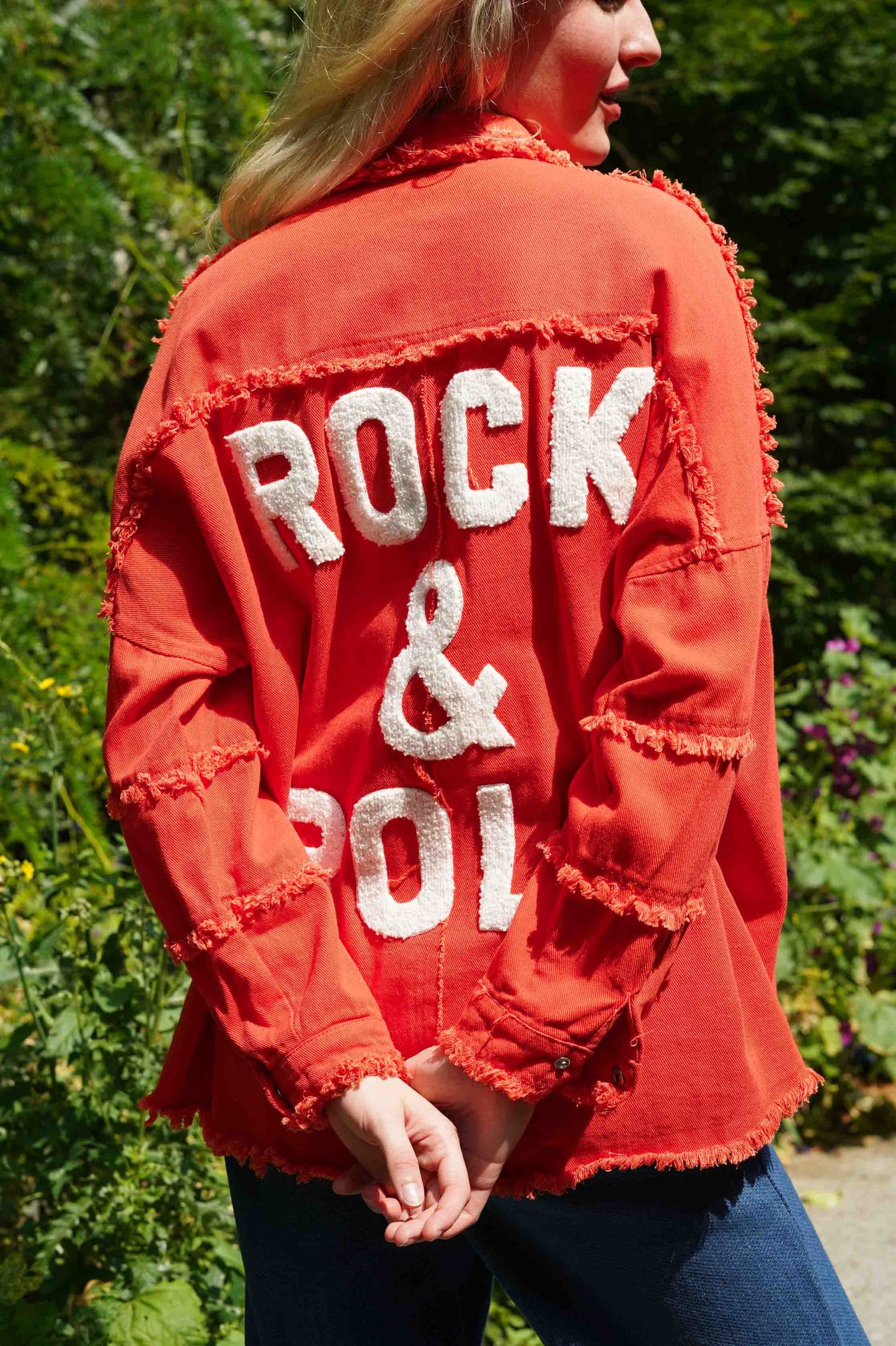 VESTE OVERSIZE "ROCK&ROLL"