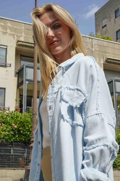 VESTE OVERSIZE "ROCK&ROLL"