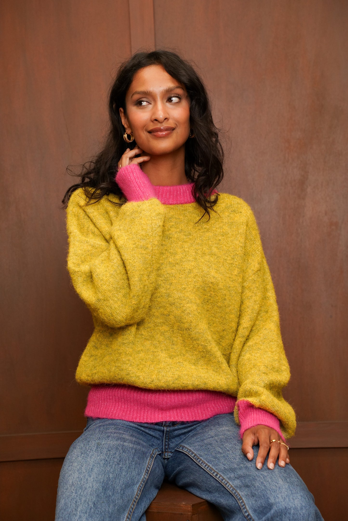 PULL NOA BICOLORE