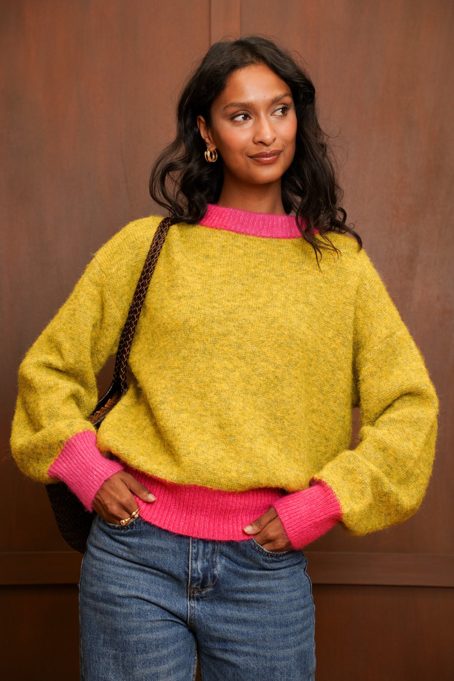 PULL NOA BICOLORE