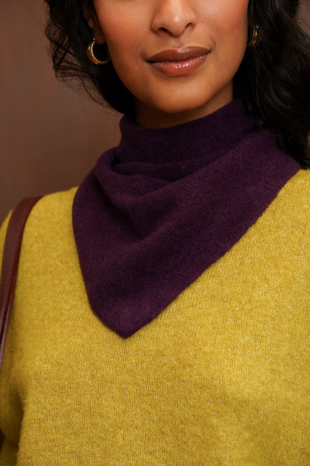 PETIT FOULARD EN MAILLE