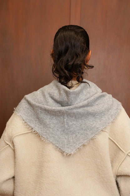 LARGE KNITTED SCARF