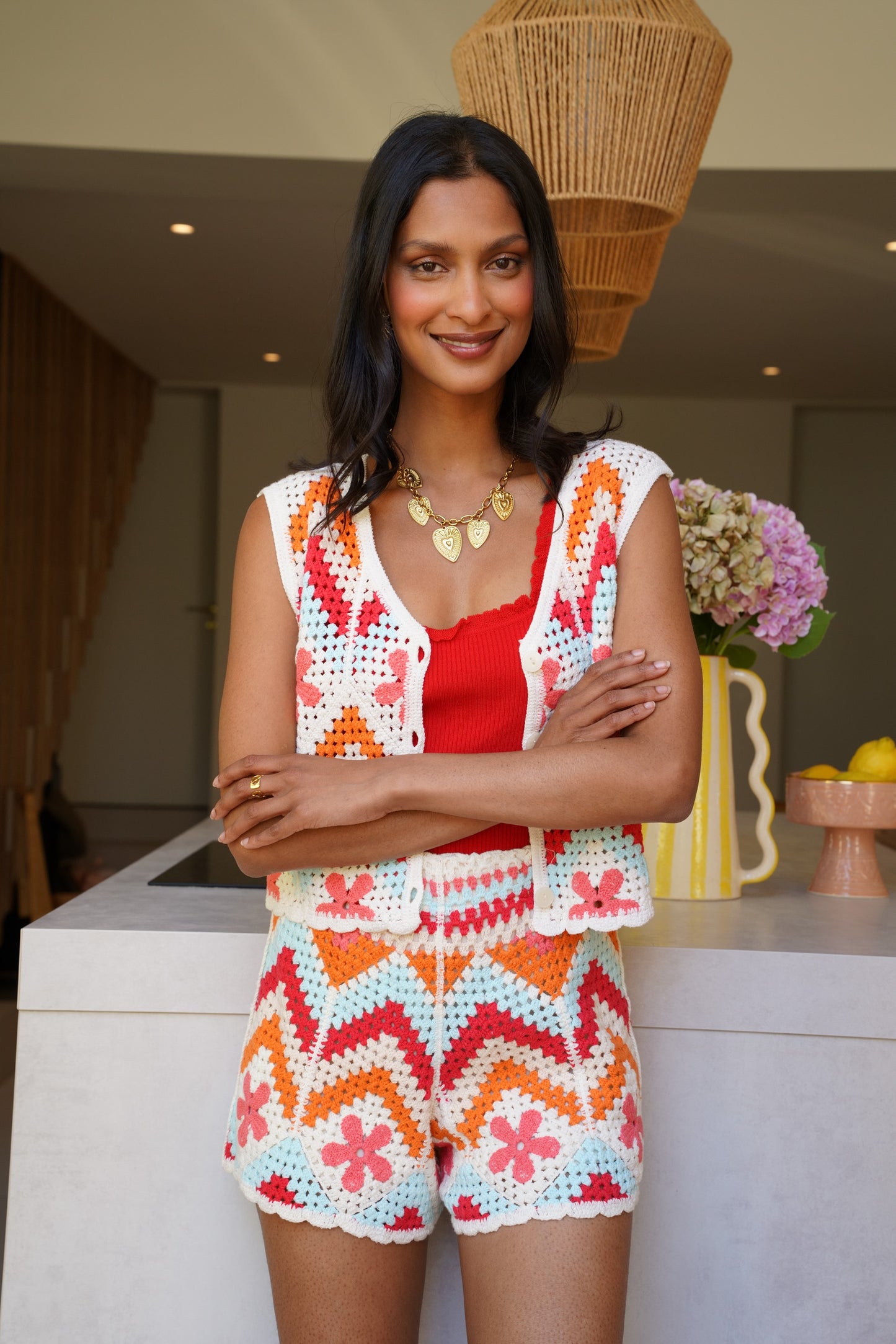 GILET CROCHET BLOOM