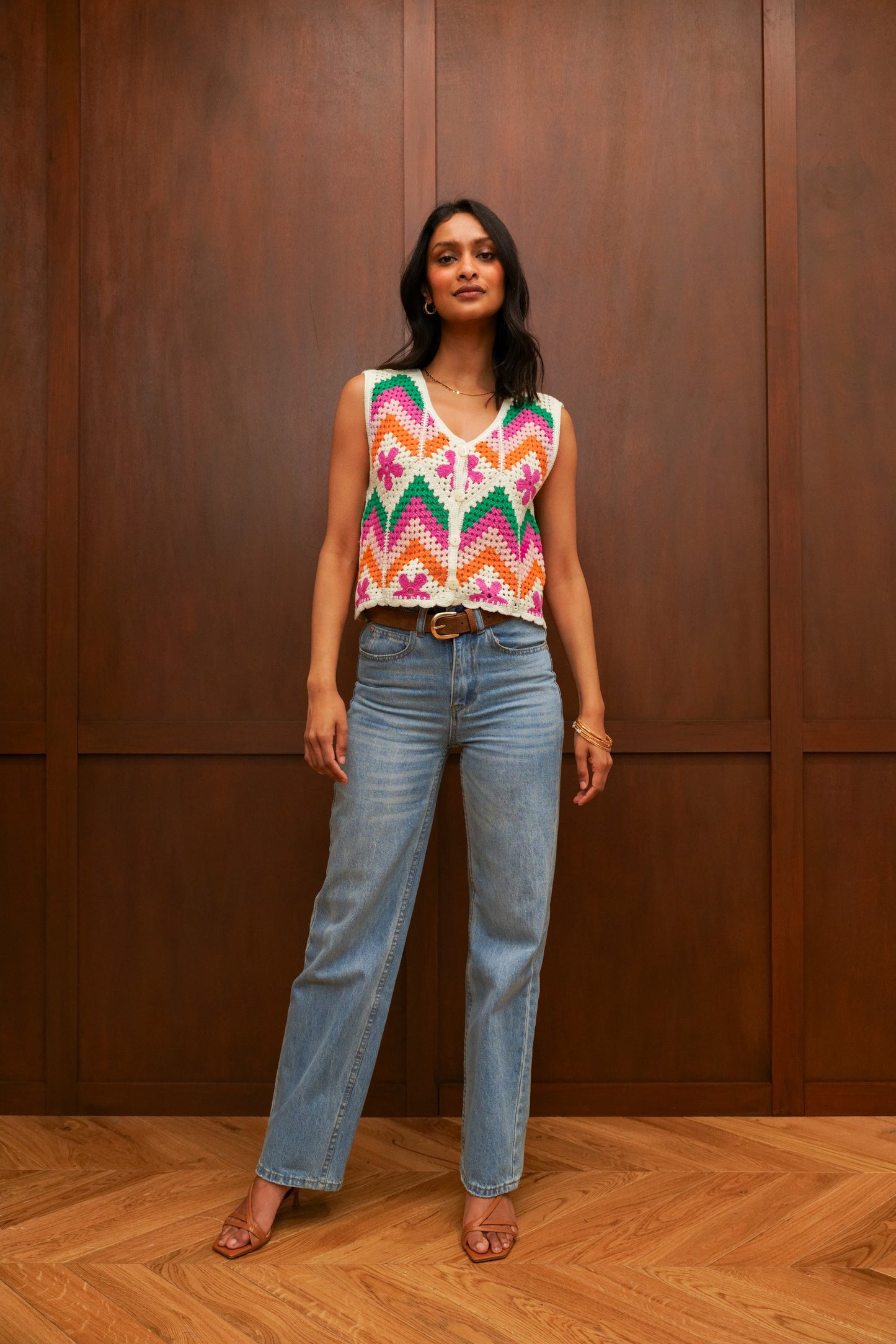 GILET CROCHET BLOOM