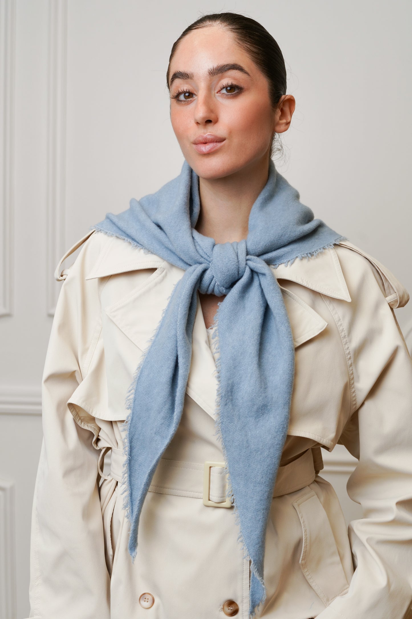 GRAND FOULARD EN MAILLE