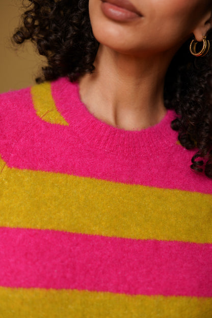 MAYA STRIPED SWEATER
