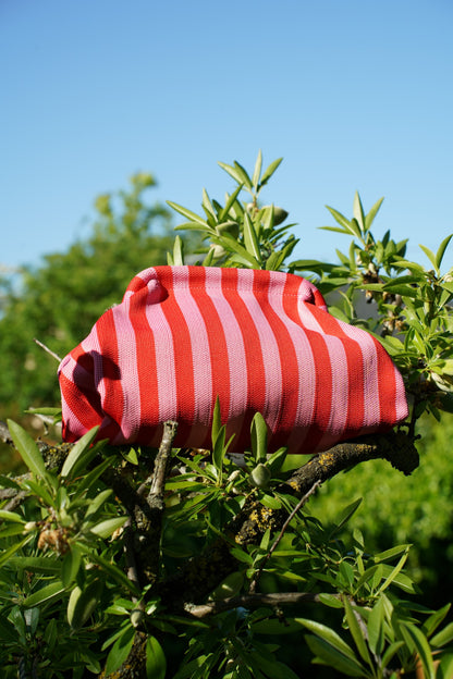 BONNIE STRIPED POUCH