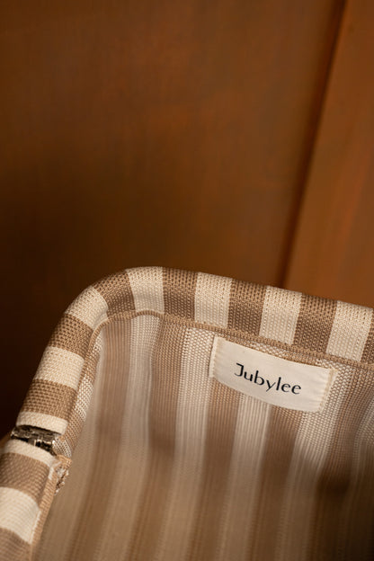 BONNIE STRIPED POUCH