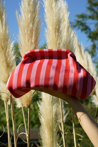 BONNIE STRIPED POUCH