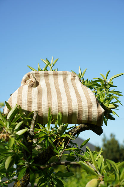 BONNIE STRIPED POUCH