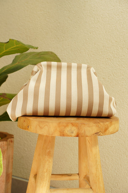 BONNIE STRIPED POUCH
