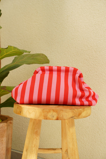 BONNIE STRIPED POUCH