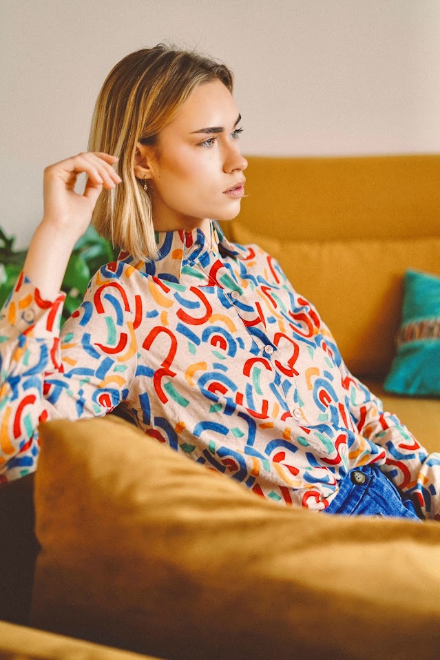 Colorful printed shirt