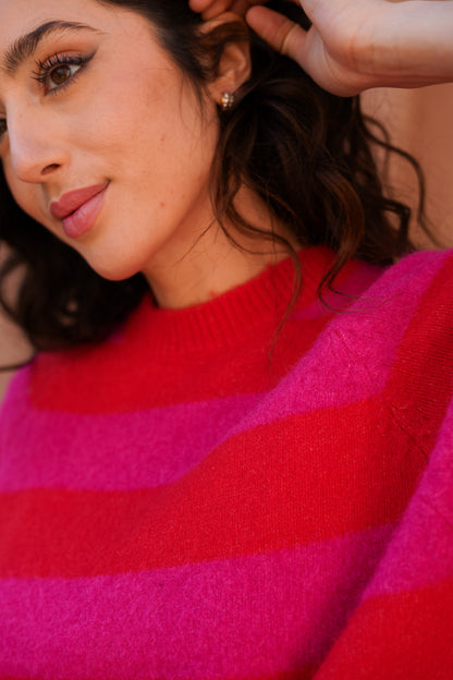 MAYA STRIPED SWEATER