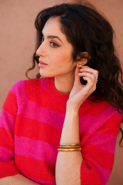 MAYA STRIPED SWEATER