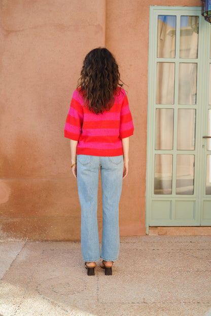 MAYA STRIPED SWEATER