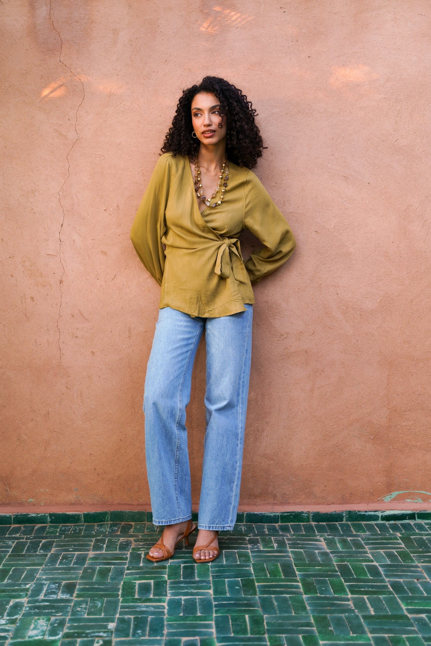 ANAÏS WRAP TOP