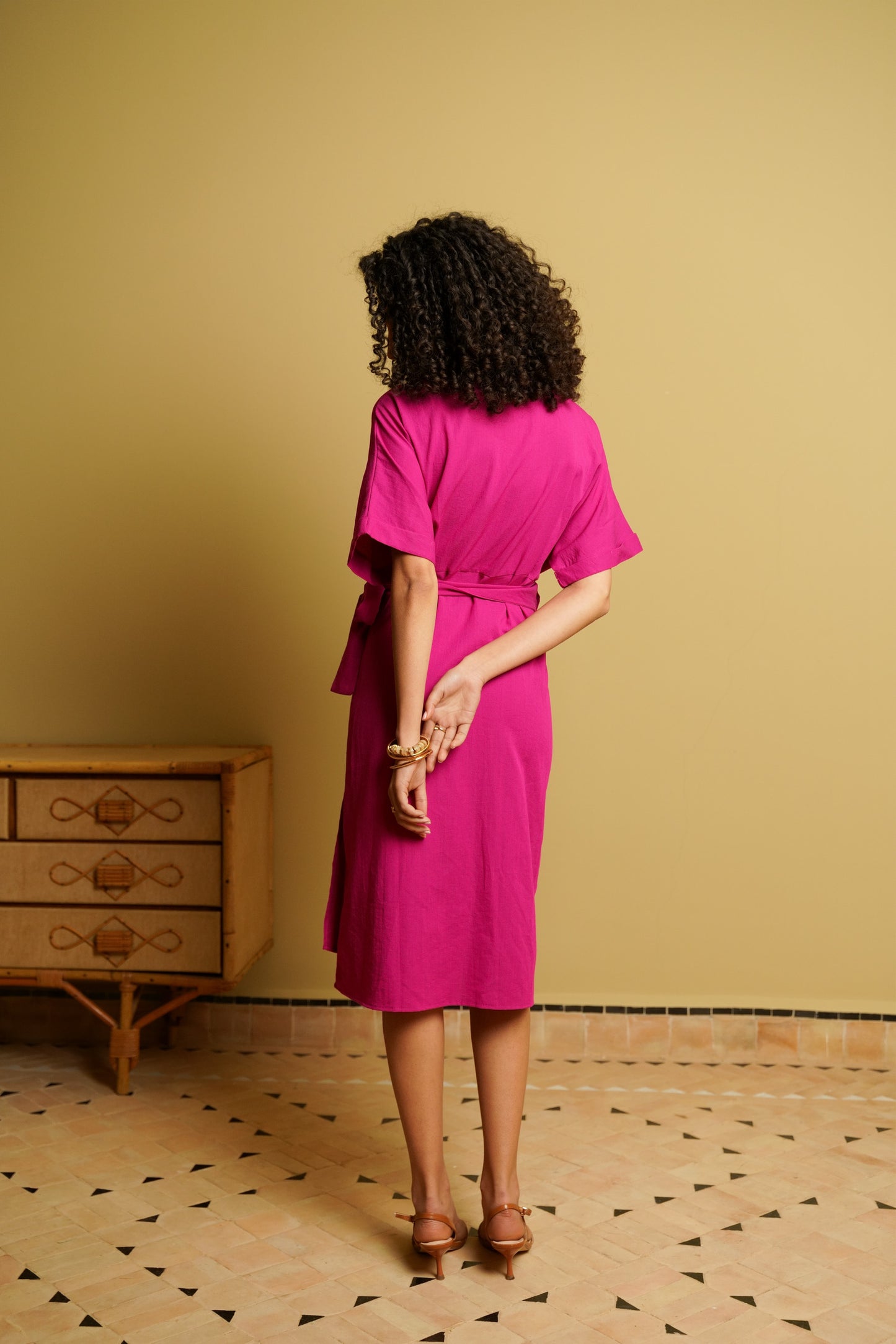 GARANCE WRAP DRESS