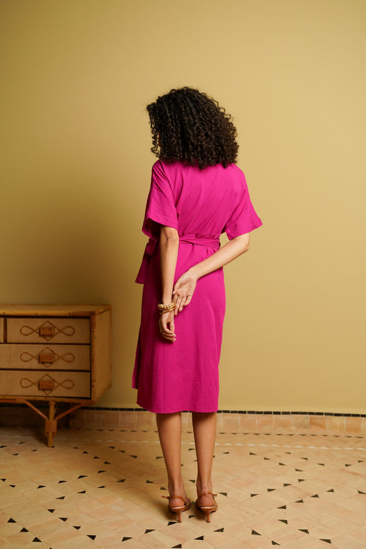 GARANCE WRAP DRESS