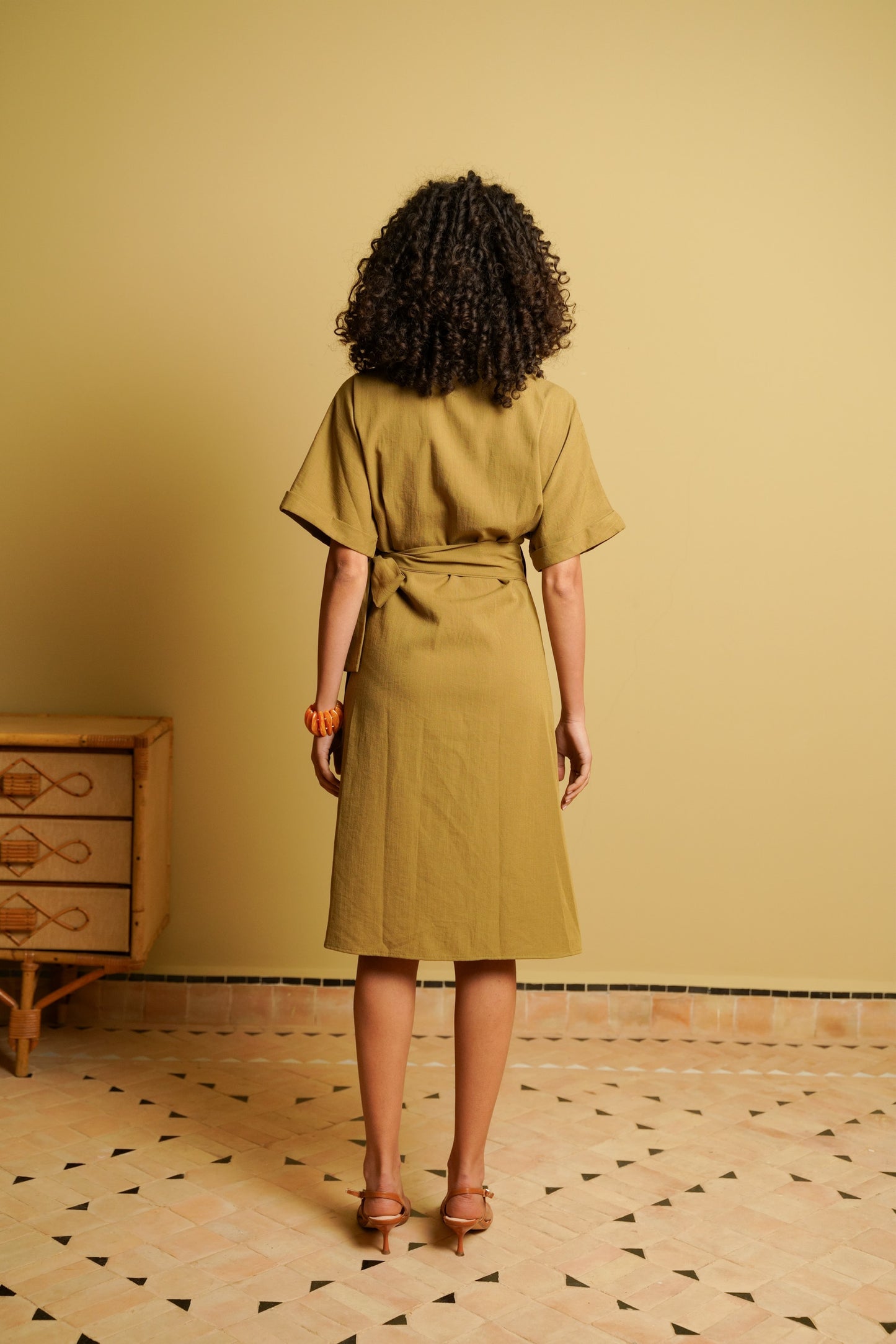 GARANCE WRAP DRESS