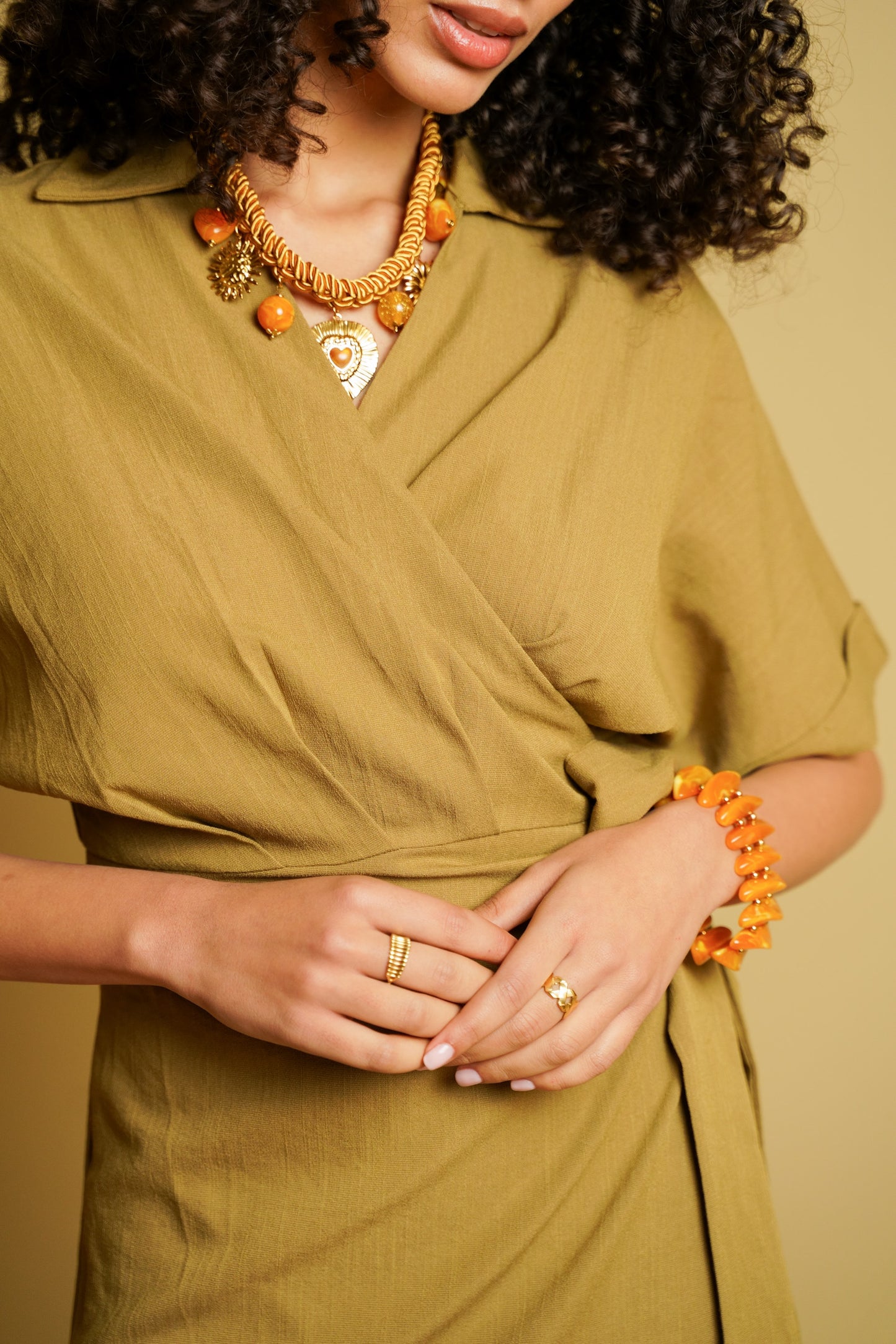 GARANCE WRAP DRESS
