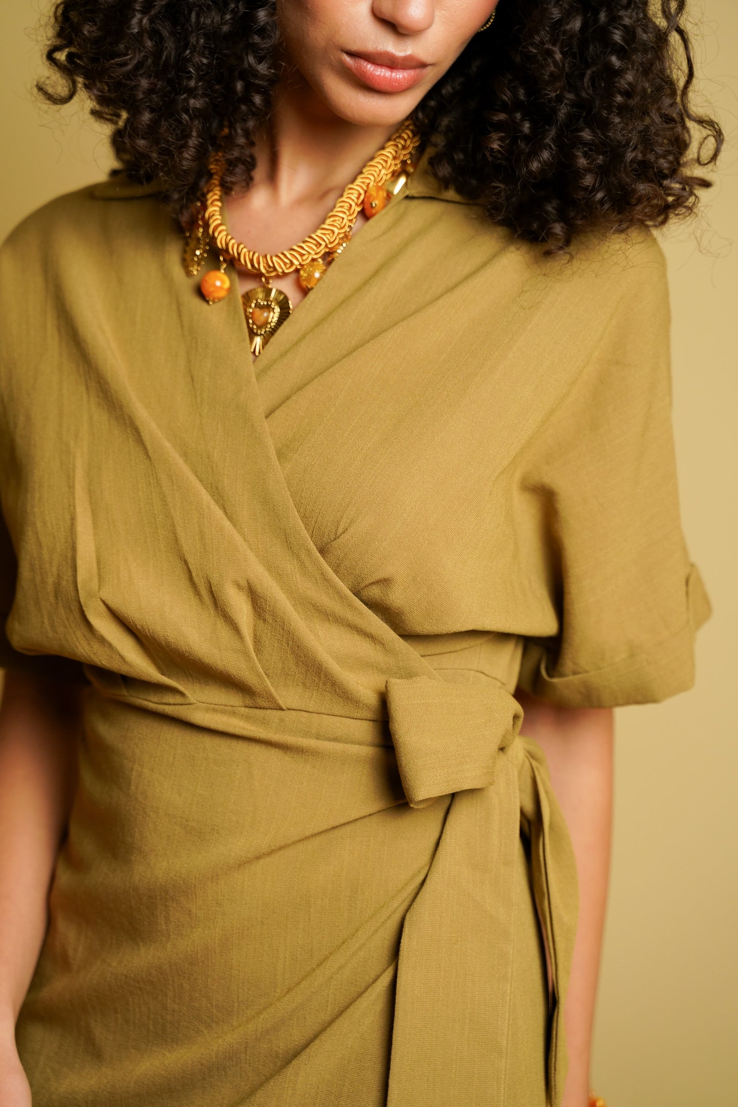 GARANCE WRAP DRESS